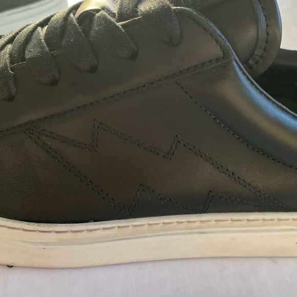 ZADIG & VOLTAIRE Men’s Black Leather Shoes Size 43 - Picture 8 of 8